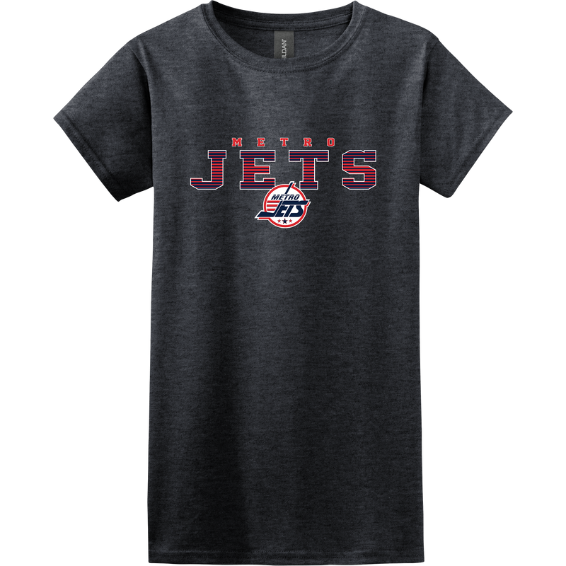 Metro Jets Softstyle Ladies T-Shirt