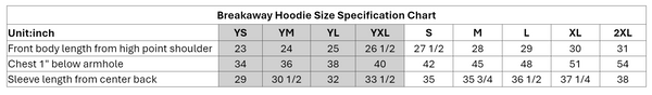 Powers Hockey Breakaway Twill Applique Adult Hoodie