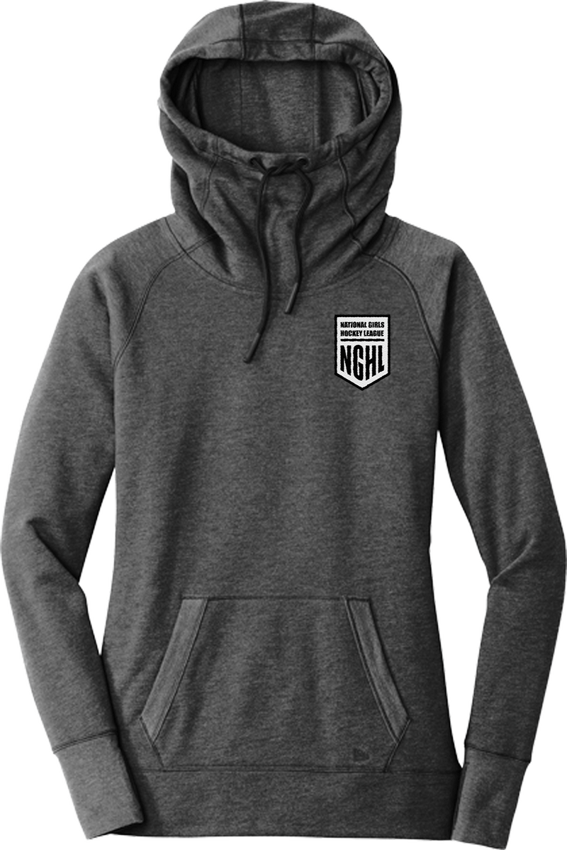 NGHL New Era Ladies Tri-Blend Fleece Pullover Hoodie
