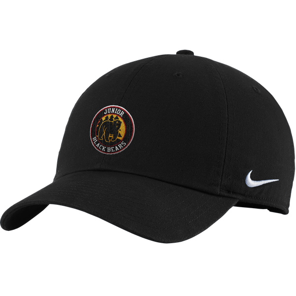 MD Jr. Black Bears Nike Heritage Cotton Twill Cap