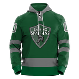 Lansing Spartans Youth Sublimated Retro Hoodie